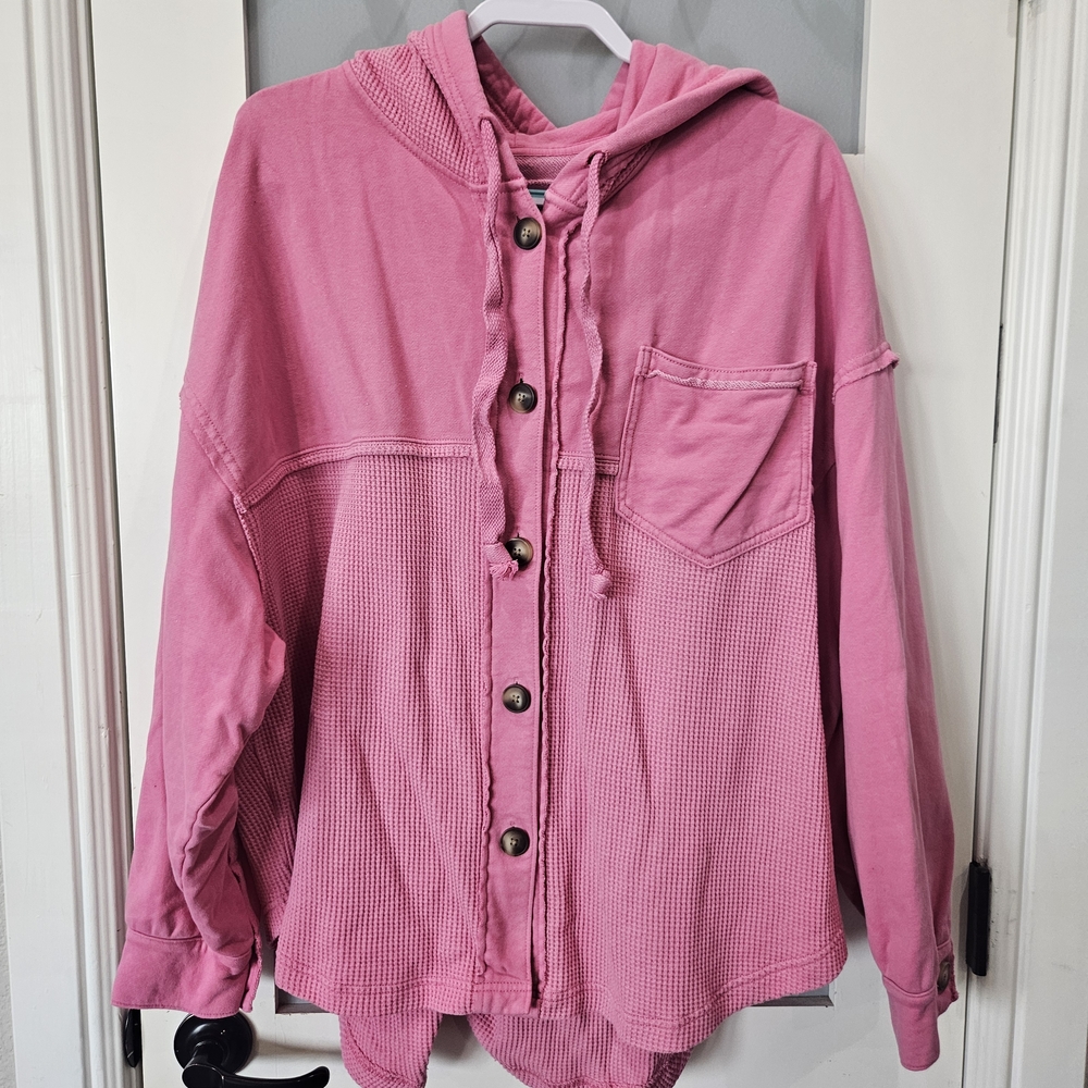 American Eagle Outfitters Pink Hoodie
